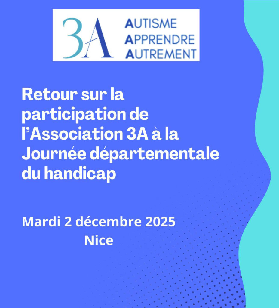 Retour du la participation de l'association 3A à la journée départementale du handicap