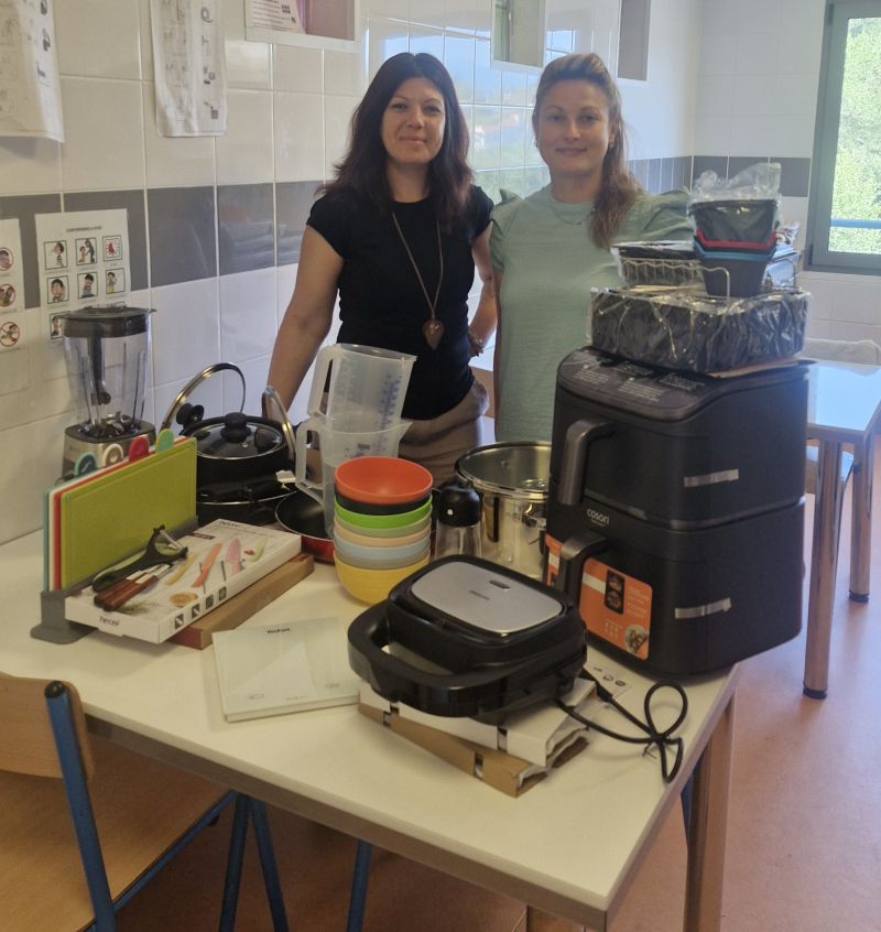 Matériel cuisine offert