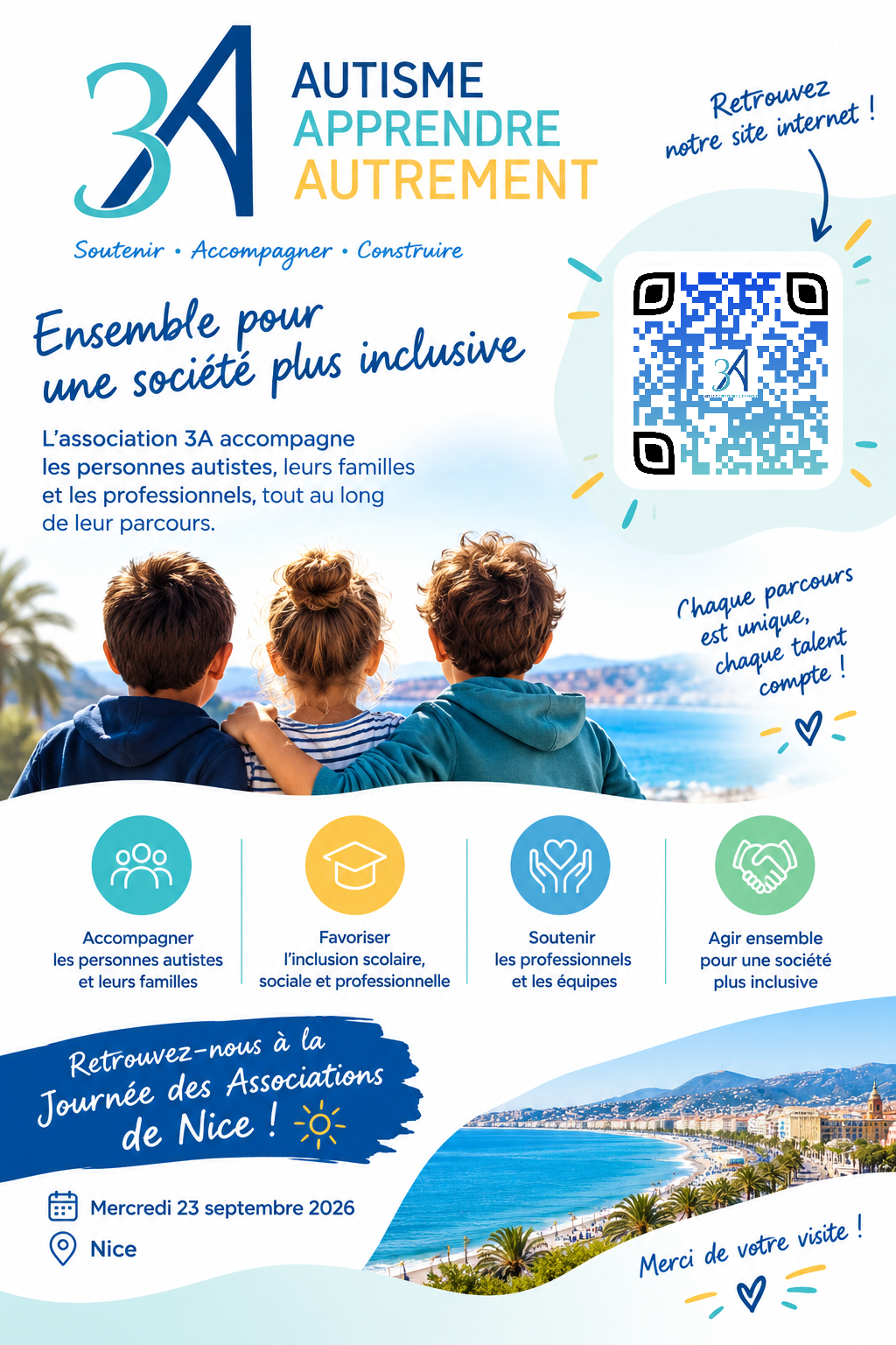 Journée des association Nice 23 septembre 2026